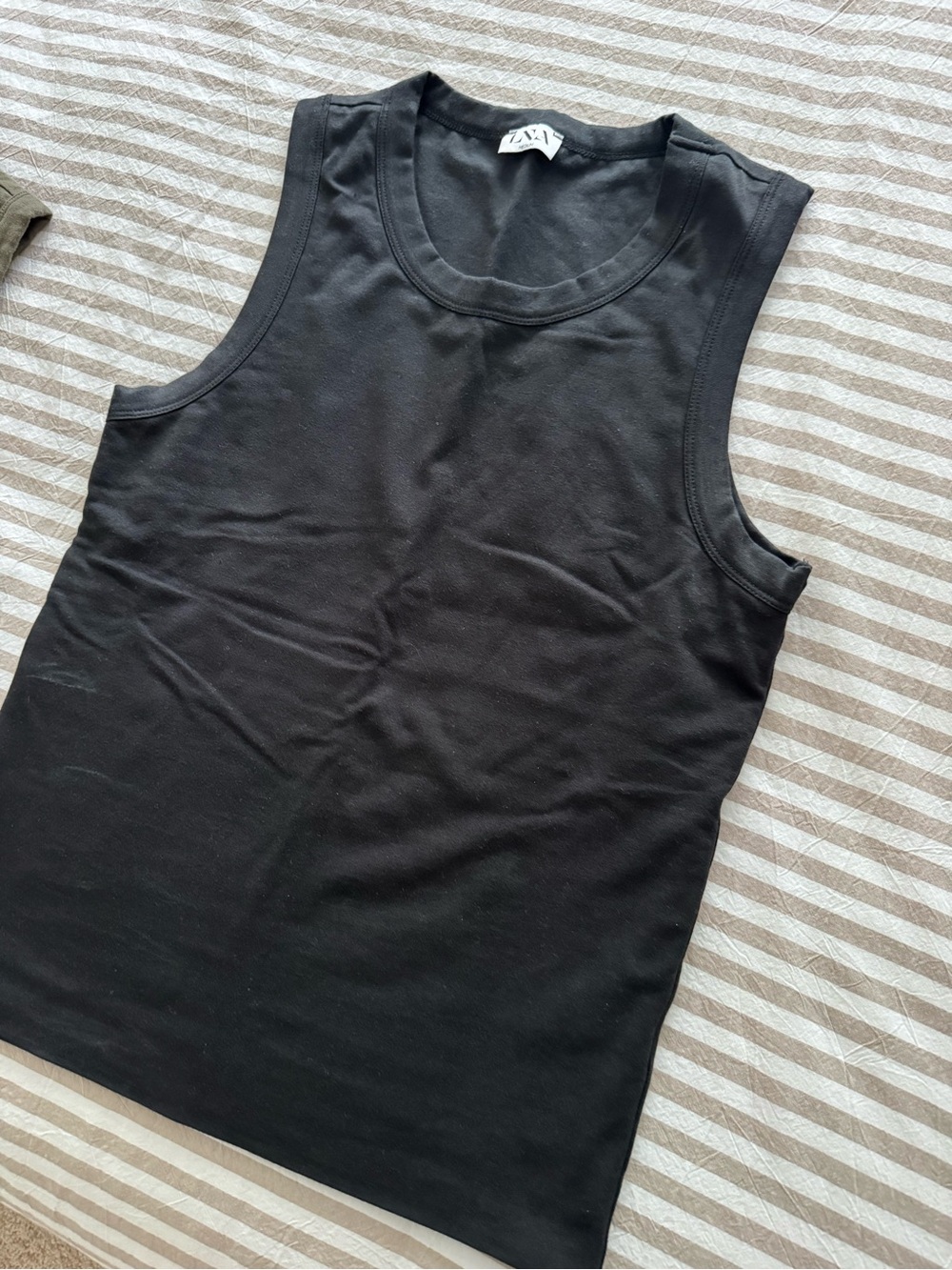 LNA Park Sleek Tank in Black